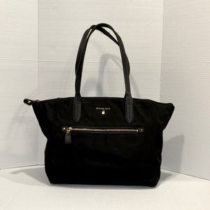 MICHAEL KORS BLACK LARGE TOTE